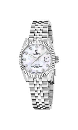 Montre Festina Femme Swiss Made in Acier F20087/1 - F20087/1